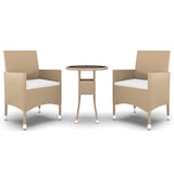 thumbnail of Juego de comedor para jardín de 3 piezas ratán sintético beige