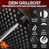 thumbnail of GUSSKÖNIG Grillrost aus Gusseisen mit Beinen D 30cm