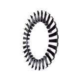 thumbnail of Wandspiegel Bliss 900 Silber / Schwarz