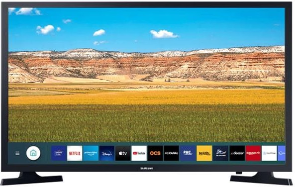 Smart TV Samsung LED 32" 32T4305A HD-Auflösung HDR PurColor Ultra Clean View