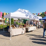 thumbnail of Carpa Cenador Plegable Profesional Aluminio Expert 3x4,5 Rojo | Estructura Hexagonal 40x40x1,6 mm | Resistente para Exterior y Eventos