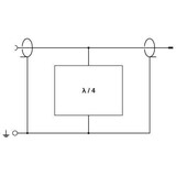 thumbnail of Phoenix Contact 2800023 CN-LAMBDA/4-5.9-SB Überspannungsschutz-Ableiter 1 St.