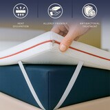 thumbnail of Topper individual 90 X 190 Memory Foam 9 Zonas | Altura 5 cm | Antialérgico
