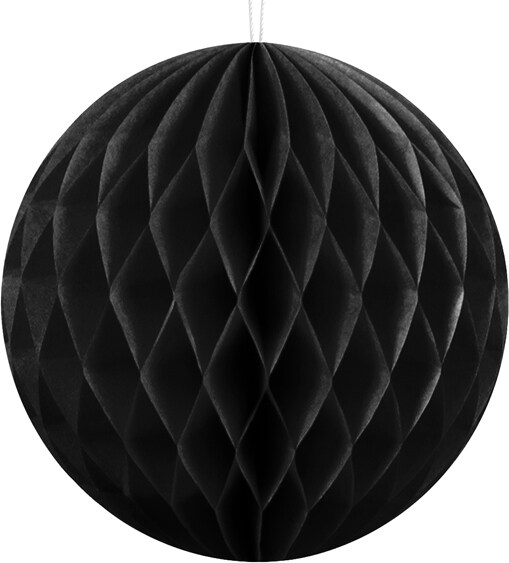 Wabenball schwarz 10 cm