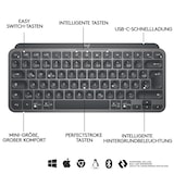 thumbnail of Logitech MX Keys Mini Bluetooth Tastatur - beleuchtet Graphite