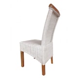 thumbnail of Esszimmer Stühle Set Rattanstühle Perth 4 Stück weiß Esstisch Stühle Korbstühle nachhaltig : ohne Sitzkissen