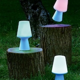 thumbnail of WellHome Set mit 2 kabellosen LED-Außenlampen in Weiß
