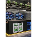 thumbnail of METRO PROFESSIONAL Frigorífico de bar GBC3002S, 90 x 53 x 86,5 cm, 198 L, plata