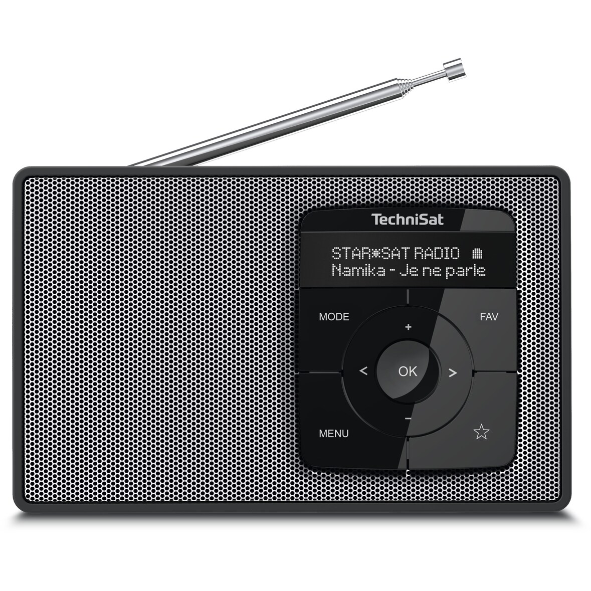TechniSat DigitRadio 2 Radio Tragbar Digital Schwarz, Silber