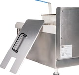 thumbnail of Cleiton® Freidora Industrial a Gas Butano de 14 Litros Simple Sobremesa | Freidora Profesional de Acero Inoxidable con Grifo de 7500 W