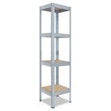 thumbnail of shelfplaza PRO 155x50x50 cm Schwerlastregal in verzinkt mit 4 Böden und 200 kg Traglast pro Boden