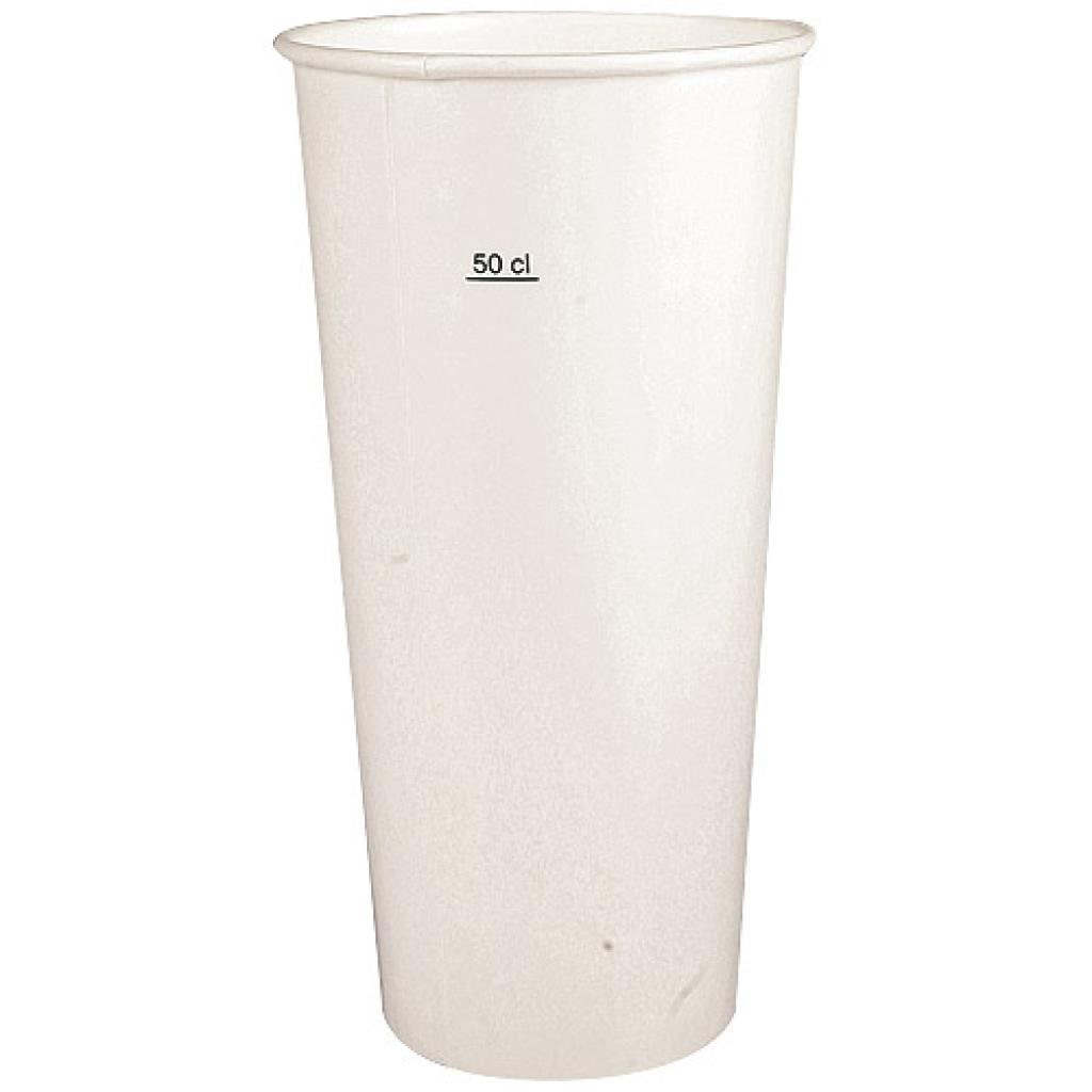 Firplast Gobelet carton blanc 50 cl - 22 oz