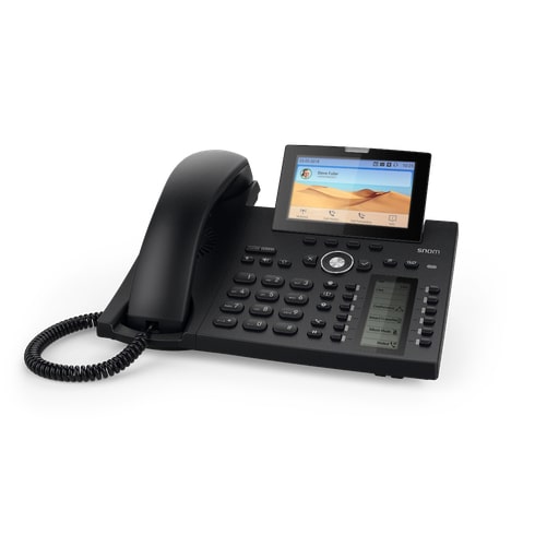Snom D385 IP-Telefon Schwarz 12 Zeilen TFT