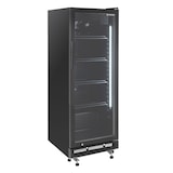 thumbnail of GastroHero Getränkekühlschrank GKS-230, 230 Liter Kühlraumvolumen, 4 verstellbare Einlegeböden, Innenbeleuchtung, Abschließbar, Schwarz
