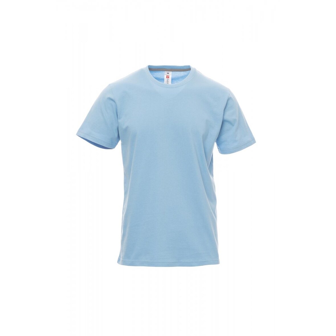 PAYPER T-Shirt SUNRISE – Kurzarm-Shirt aus Baumwolle mit Rundhalsausschnitt und angenehmer Passform hellblau XL