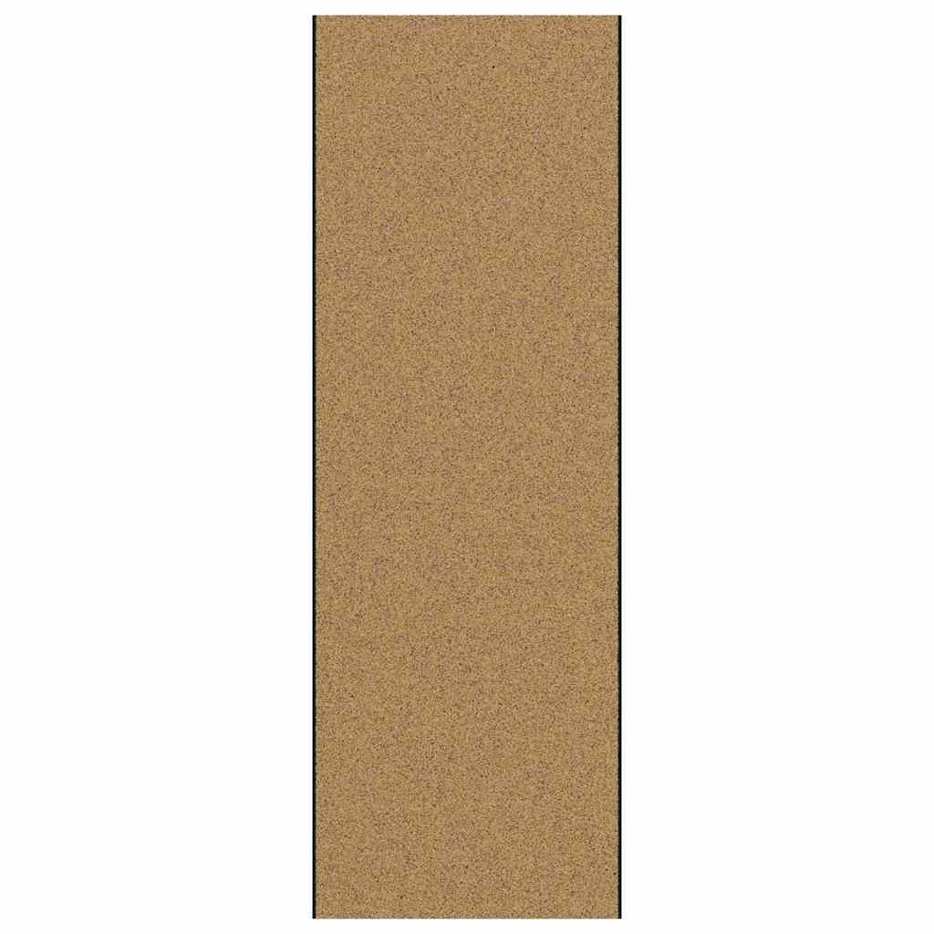 vidaXL Deurmat Anders Crème en Zwart 120 x 350 cm Polyamide en PVC