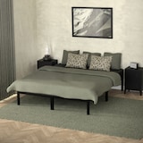 thumbnail of ML-Design Metallbett 160x200 cm Schwarz | Stahlrahmen mit Lattenrost, robustes Doppelbett, Ehebett, Jugendbett, Gästebett