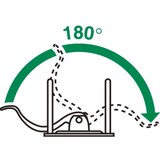 thumbnail of Leitz 180° Breit Ordner DIN A4 82 mm Grau 2 Ringe 1010 PP (Polypropylen) Glatt Hochformat