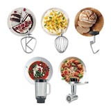 thumbnail of Robot Patissier Chef Xl 6,7l Blender + Hachoir Metal - Kenwood Kvl4170s - Coloris Silver