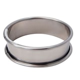 thumbnail of DE BUYER Tortenring aus Edelstahl mit Rollrand Rund 8 cm H. 2 cm