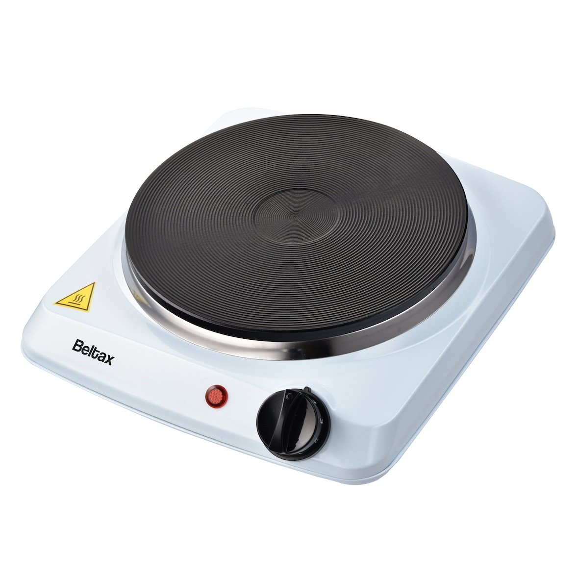 BELTAX Disco Eléctrico BHP-0115, Potencia: 1500W, 1 disco, Diámetro del disco: 18,5 cm, Temperatura ajustable