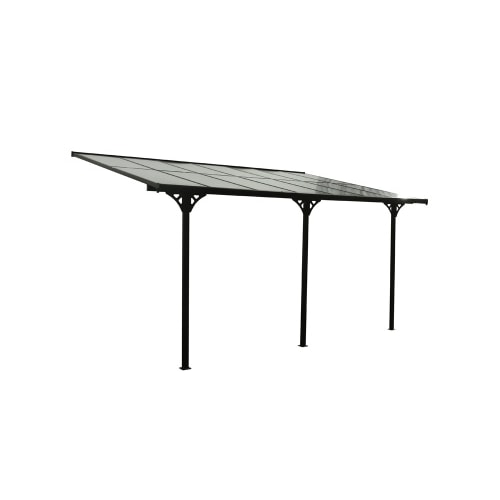 Westmann Bruce 435 - SI06106 Metalen Terrasoverkapping 435x300cm - Zwart