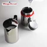 thumbnail of Magefesa Nova Capri - Cafetera Italiana de 4 Tazas, Acero Inoxidable 18/10, Para Todo Tipo de Cocina, Inducción, Limpieza Fácil, Café, Moka