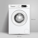 thumbnail of Telefunken Waschmaschine 7kg | Frontlader 1400 U/Min. | Inverter Motor | Schontrommel | 15 Programme | W714A1W weiß