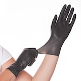 thumbnail of Latexhandschuhe Diablo puderfrei Schwarz Größe S 1000 Stück