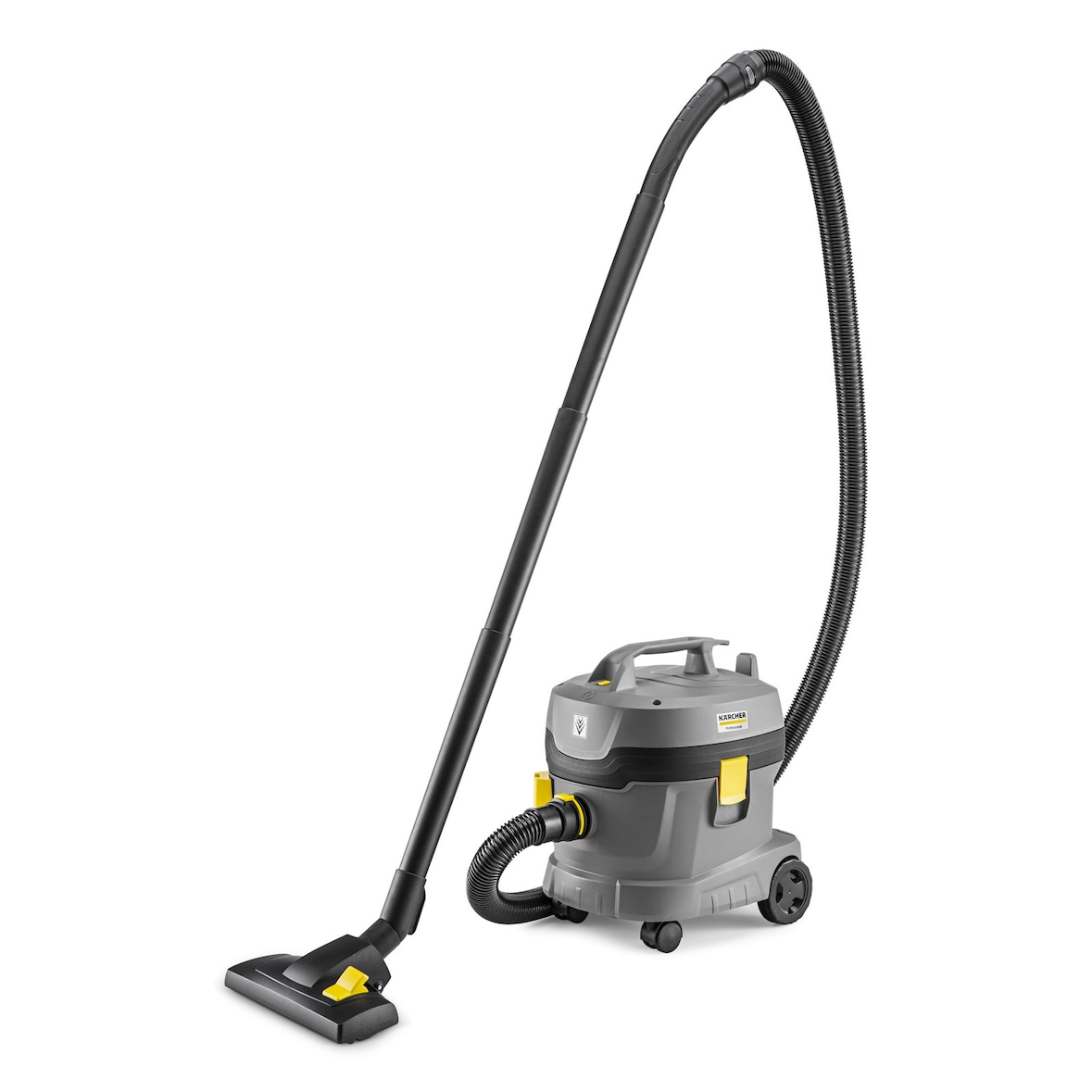 Aspirateur poussières T 11/1 Classic, filtre panier permanent non tissé, cuve 11 L, puissance 850 W et suceur sol réversible