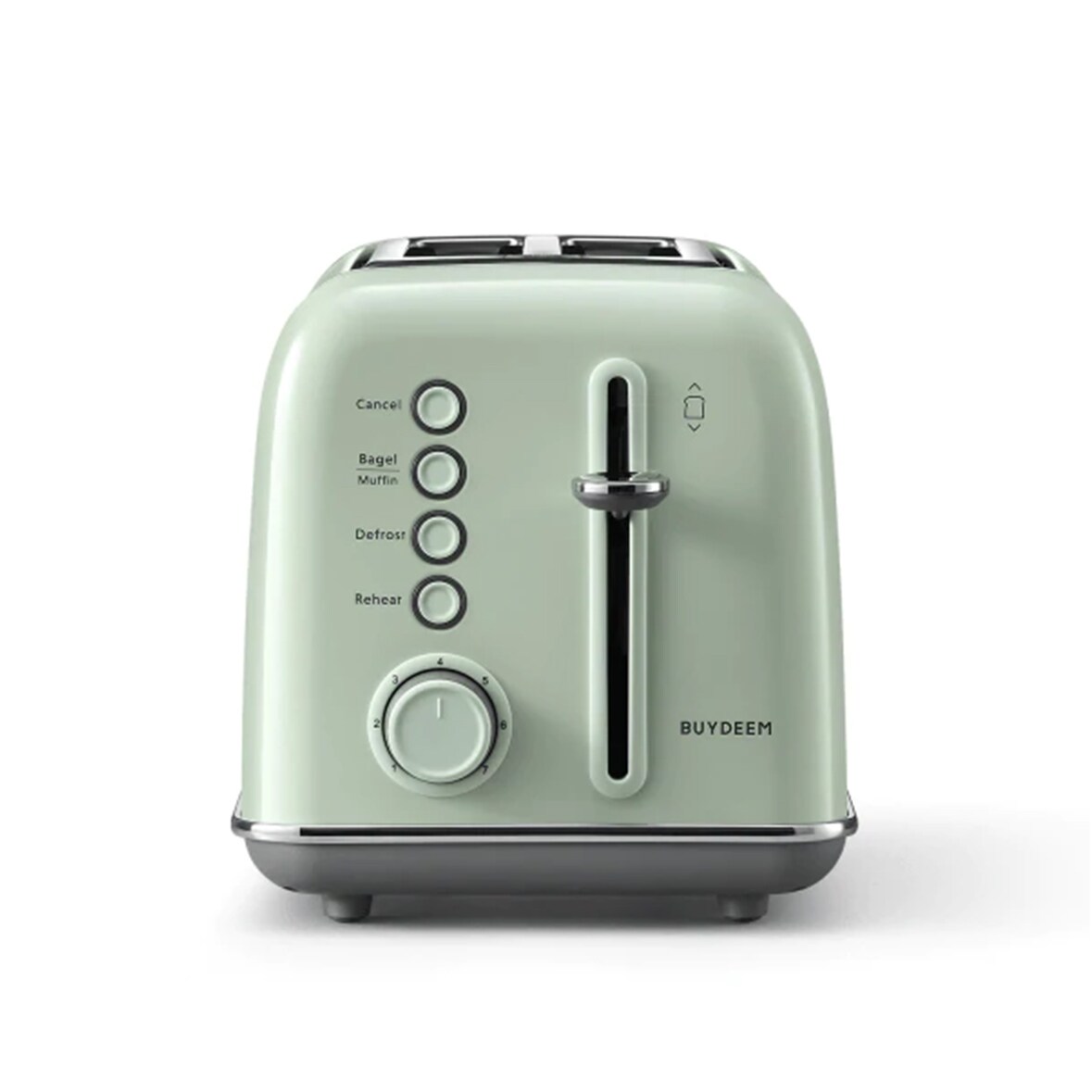 DT620-CG 2-Scheiben-Toaster grün, 7 Bräunungsstufen, 4 Programme