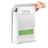 thumbnail of Prospektbox, Flyerbox DIN A4 XL »Shieldbox«