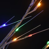 thumbnail of Weihnachtsbaum 200 LEDs 2,2 m Mehrfarbig Weide Indoor Outdoor
