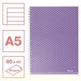 thumbnail of Cuaderno A5 con pauta rayada, encuadernado wiro Esselte Colour'Breeze (628474)