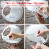 thumbnail of HMF Wandregal Acrylhalbkugel, Hängedisplay, Ø 32 cm, Transparent