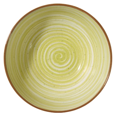 METRO Professional Cuenco Madleen, cerámica de gres, Ø 16 cm, verde, 6 unidades