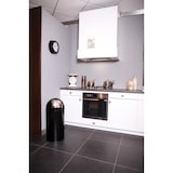 thumbnail of PROREGAL Abfallbehälter mit Pushdeckel & Inneneimer aus Metall | 40 Liter, HxBxT 74x34x34cm | Schwarz