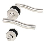 thumbnail of WC-Bad Türbeschlag Anna Rosettengarnitur Edelstahl Drückergarnitur Türklinke