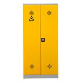 thumbnail of PROREGAL Gefahrstoffschrank Snake| HxBxT 195x92x42 cm | Grau-Rapsgel