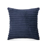 thumbnail of Kissenhülle 50x50cm ( Mitternachtsblau ) Cord Optik - Kuschelig weicher Bezug mit Reißverschluss - Kissen - Öko Tex - Sofakissen, Dekokissen