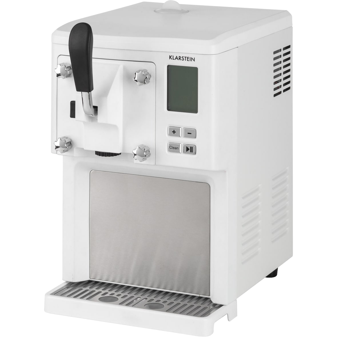 Sweet Sundae Eiscrememaschine Kompressor 1,5l Edelstahl weißWeiß