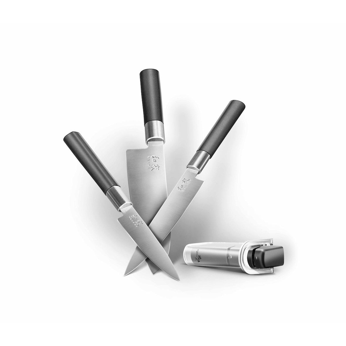 KAI Wasabi Black 4-teiliges Messerset 67-W23