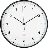 thumbnail of Funkwanduhr Analog Uhr rund Ø 31 cm weiß Kunststoffrahmen schwarz