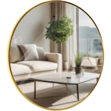 thumbnail of Espelho de parede Elsie brilho dourado/L