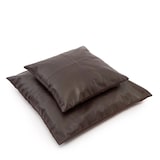 thumbnail of Bazar Bizar Housse de coussin en cuir 60x60 cm chocolat