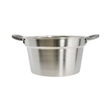 thumbnail of Mamù witte aluminium kookpan met ijzeren handvat, gemaakt in Italië, Ø 40 cm, ovenbestendig