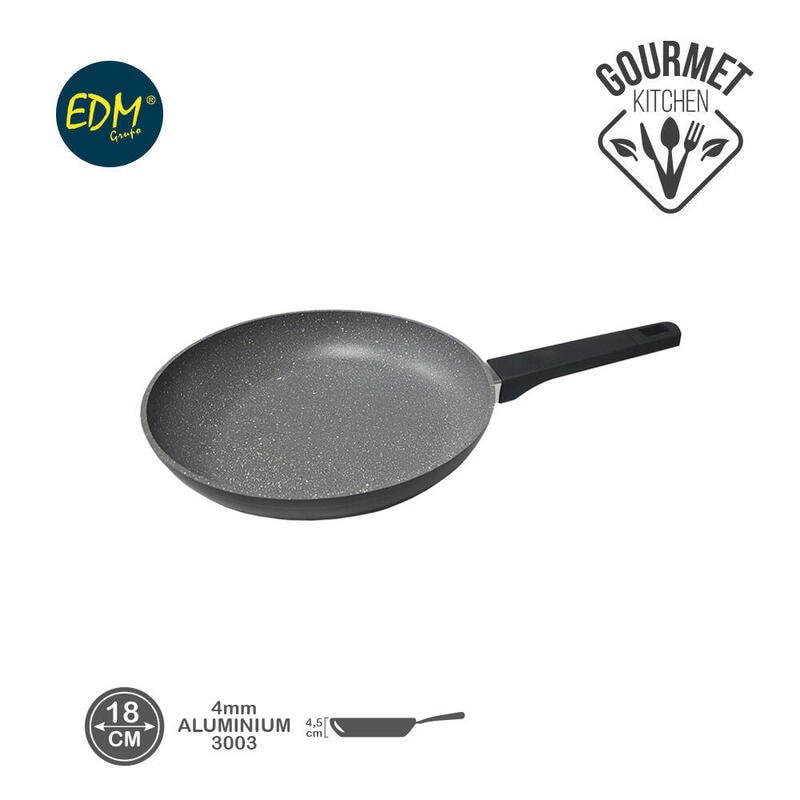 Frigideira Antiaderente - "Linha Profissional" - Tecnologia Whitford - Ø18Cm - Edm