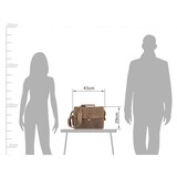 thumbnail of Greenburry Aktentasche Notebooktasche Leder braun Vintage 43x29cm