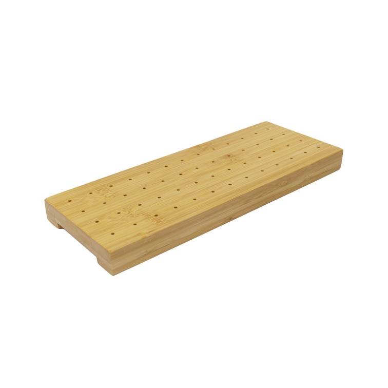 MONOUSO - Spießhalter Holz für Spieße "Golf" 12x31,5x2,5cm (6 Stück)