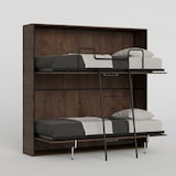 thumbnail of Kando Doppelbett Noce mit Matratze Klappbett